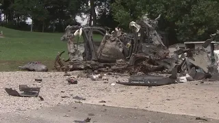 Man killed when pickup truck explodes