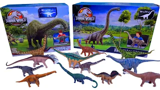 Jurassic world legacy collection Apatosaurus Brachiosaurus naked dinosaurs