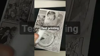 manga test print