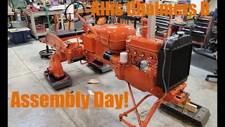 1953 Allis Chalmers B Assembly & first fire!!!!!