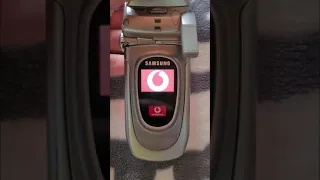 Samsung SGH-Z105 (Vodafone) Startup & Shutdown + Low battery