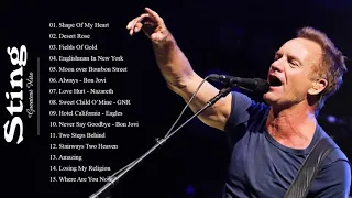 Sting Greatest Hits Full Album 2020 | Best Songs Of Sting Of All Time | Slow Rock Collections 80 90