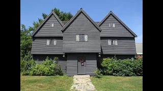 Witch  House   -  Walk Through  Self  guided  Tour  ~  Salem , Massachusetts .