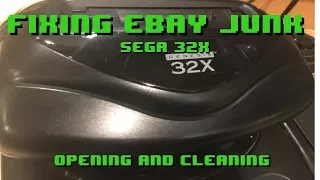 Fixing eBay Junk - Sega 32x - Disassemble and clean