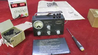 1960 Vintage transistor test set.