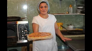 How are Ossetian Pierogi baked in Ossetia? Delicious pies from a small bakery in Vladikavkaz.