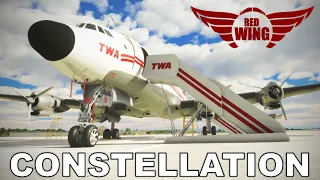 Red Wing L-1049 Super-Constellation | Full Flight Review | Microsoft Flight Simulator