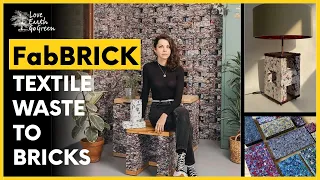 FabBRICK Puts An End To Fashion Waste | Textile Waste To Bricks