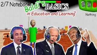 US Presidents Play Baldi's Basics In Education And Learning