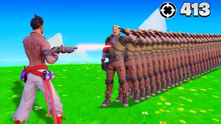 فورتنايت : وش اقوى شي باللعبة ؟ ( تجارب خرافيه 😍🔥 )