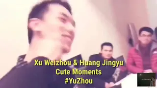 Xu Weizhou & Huang Jingyu Cute Moments