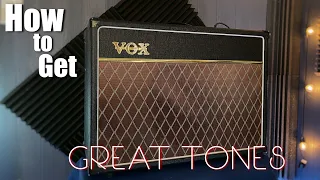 How to Get GREAT Vox AC15c1 Tones