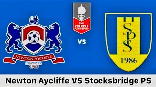 ISUZU FA Cup 1st Round Newton Aycliffe FC VS Stocksbridge PS