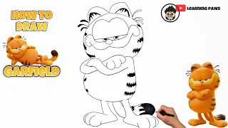 How To Draw Garfield | The Garfield Movie #drawing #thegarfieldmovie #garfield