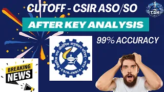 CSIR CUTOFF POST ANSWERKEY (Reverse method)