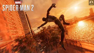 Spider-Man 2 - Pro Swinging and Combat Gameplay (Classic Black Suit)