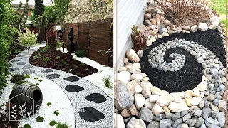 Top 200 rock ideas for front yard and backyard garden - Rock landscape design