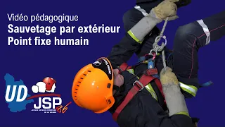 LSPCC - Sauvetage par extérieur - Point fixe humain [ Vidéo pédagogique ]