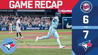 Blue Jays STUN Twins with EPIC comeback!