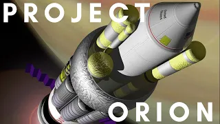 Project Orion: 60s Nuclear-Powered Spaceship