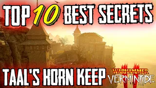Vermintide 2 TOP 10 SECRETS l Taal's Horn Keep