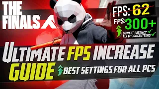 🔧 THE FINALS: Dramatically increase performance / FPS with any setup! 📈✅