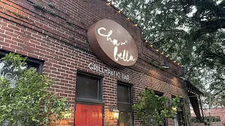 Eating at Cha Bella Restaurant in Downtown Savannah, GA | Longest & Most Expensive Thanksgiving 2023