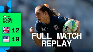 USA steal it at the death | Great Britain v USA | Full Match Replay | Cape Town HSBC SVNS