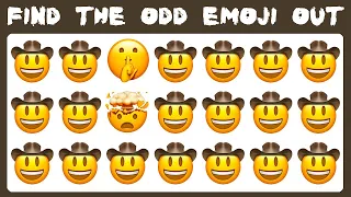 Find The Odd Emoji Out l HOW GOOD ARE YOUR EYES | Emoji Puzzle Quiz | #doyouknow #emoji