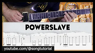 Powerslave | FULL TAB | Iron Maiden Cover | Guitar Lesson