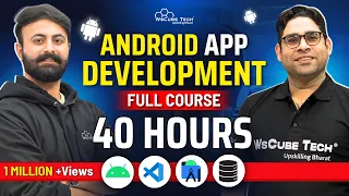 Android APP Development Full Course with PRACTICAL (41 Hours) | Learn App Development in 2024