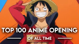 My Top 100 Anime Opening - February 2023 - (Of All Time)