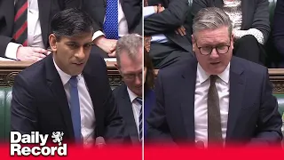 Keir Starmer mocks Rishi Sunak with Tory defector at PMQs