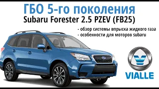 Subaru Forester (FB25): ОБЗОР ГБО 5-го поколения Vialle / особенности, отличия, преимущества