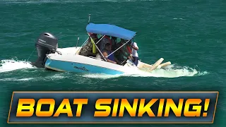 ❌❌ BOAT SINKING AT HAULOVER INLET!! ❌❌ MAYDAY MAYDAY 8 PASSENGERS!!