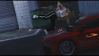 GTA 5 parkour animations