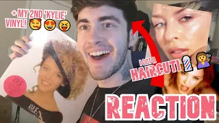 Kylie Minogue - Breathe (Official Video) Reaction! | PLUS! Another Kylie Vinyl! & I Got A Haircut! 💈