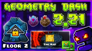 ALL NEW Features Coming In Geometry Dash 2.21? Multiplayer, The Map, New Levels!