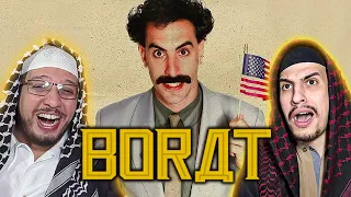 BORAT (2006) | FIRST TIME WATCHING | MOVIE REACTION | Arab Muslim Brothers Reaction