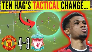 How Ten Hag & Amad Won the Game... Man Utd 4-3 Liverpool Tactical Analysis (FA Cup)