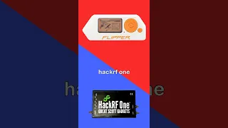 Flipper zero or hackrf one?