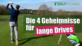 Mehr WEITE mit dem DRIVER! Vier Geheimnisse für lange Drives und Abschläge beim Golf (deutsch)