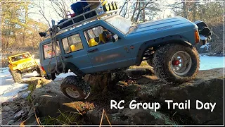 RC Group Rock Crawling by the Frozen River at the Zoo