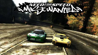 NFS Most Wanted REMASTERED - Blacklist #4 - Dodge Viper SRT-GTS vs Dodge Viper SRT-10