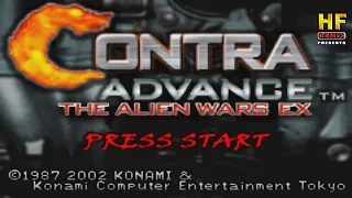 Contra Advance: The Alien Wars EX. Normal (Hard) Mode. GBA [No Damage Walkthrough / Прохождение] ГБА