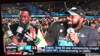 Kevin Hart making everyone cry laughing cursing on live tv! SUPERBOWL 52