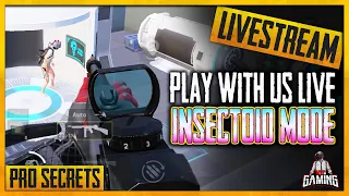 Pubg Mobile Insectoid Gameplay With Commentary (LIVE) | New Event Mode – Update 1.4