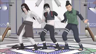 【MMD】Not Today - BTS / Shikamaru, Sai e Neji