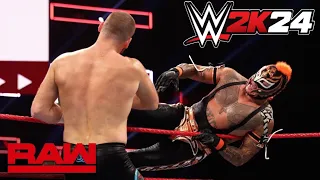 WWE 2K24 - Rey Mysterio 🆚 Sami Zayn - WrestleMania XL |RTX4050™ 4K60|