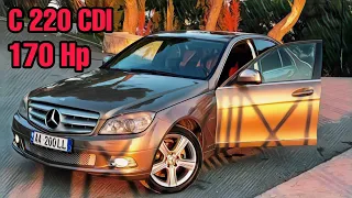 Mercedes C220 CDI 170 HP W204 Drifting